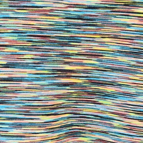 Zella Space Dye Colorful Marled Mesh Ankle Leggings Blue Multicolor M - Picture 6 of 11